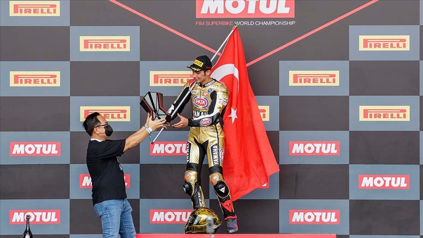 Toprak Razgatlıoğlu, Dünya Superbike Şampiyonu, Fotoğraf: Johannes P. Christo / AA